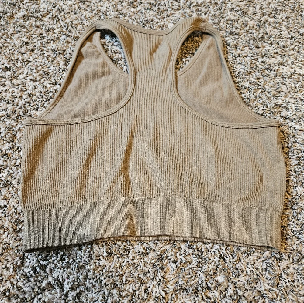 Boutique Racerback Cropped Tank - Picture 2 of 3